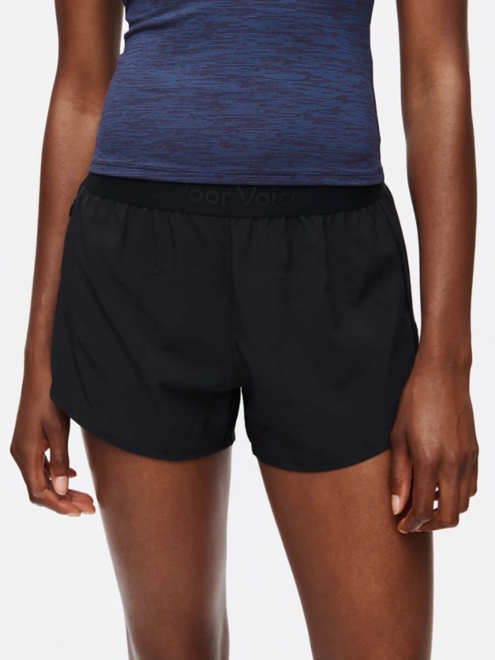 OG Outdoor Voices Black Lightweight Athletic Shorts